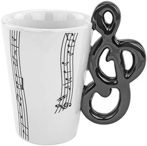 Fairly Odd Novelties Clef Note Musical Novelty Mug Fun Coffee Tea Band Gift