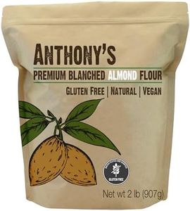 Anthony's Blanched Almond Flour, 2 lb, Finely Ground, Gluten Free, Non GMO, Vegan, Keto Friendly