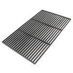 WilTec Cast iron Barbecue grate rectangular 67 x 40 cm massive for charcoal grill, gas grill