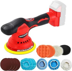 Alrigon Cordless Car Buffer Polisher for Milwaukee m18 Battery, Power Polisher for Car Detailing/Polishing/Waxing(Battery Not Included)