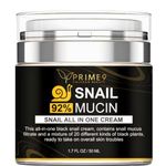 Prime9 Snail Mucin Cream, Korean Moisturizer Face with 92% Snail Mucin Extract, All in One Facial Moisturizer Cream for Deep Hydration, Korean Skincare, Wrinkle & Blemish Care