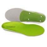 Superfeet WIDE GREEN PREMIUM-U Insole, 10.5-12 Women / 9.5-11 Men