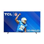 TCL 85-Inch QM85 QLED 4K Smart QD-Mini LED TV with Google TV (85QM851G, 2024 Model) Dolby Vision IQ HDR, Dolby Atmos, Game Accelerator up to 240Hz, Voice Remote, Works with Alexa, Streaming Television