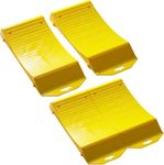 Tire Saver Ramps - Heavy-Duty Vehicle Storage Ramp Set of 4 Pack Anti-Slip Design RV Camper Trailer for Powerful Load Bearing Capacity Tire Wheel Ramps with Large Size (Tire Save Plus)