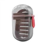 Travel Soap Case Soap Box Waterproof and Leakproof, Strong Sealing Soap case with Lid for Travel, Bathroom, Camp, Outdoor