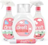 Baby Gifts Set by Dreft, Baby and Mom Gift Set with Liquid Laundry Detergent, Laundry Stain Remover, Stain Remover Pen & All Purpose Cleaner Spray, Great for Baby Showers