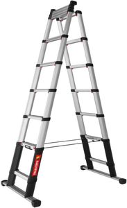 Telesteps 3m Telescopic Ladder – Compact Aluminum Extension Ladder