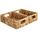 Small White Wicker Basket For Bathroom