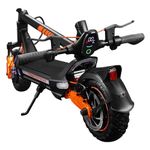 CUNFON Electric Scooter Dual Motor, 2400W, Top Speed 50km/h, Range 35km-70km, 48V 24Ah Battery, 10.5" Off-Road Tire Sports Folding E-Scooter for Adult