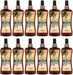 Panama Jack Amplifier Suntan Oil - Contains No Sunscreen Protection (0 SPF), Light Formula with Exotic Oils, Fruit and Nut Extracts, Tropical Fragrance, 8 FL OZ (Pack of 12)