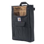 Carhartt Front Seat Car Organizer, Passenger Seat Storage & Organization for Files, Folders, Laptop & More, Front Seat Organizer (Black)