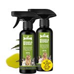 Dogz & Dudez Natural Neem Shield Tick & Flea Repellent Spray | for Dog, Cat, Home & Kennel | Anti Tick, Flea, Larvae & Lice, Treatment and Repellent Spray, Paraben Free, Ph Balanced & Vegan 400 ml