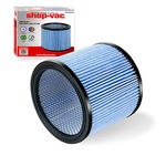 Shop-Vac Wet/Dry vac large filter-Blue