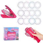 Hair Bedazzler Kit with 180 Hair Gems, BetterJonny Bling Gem Machine, Hair Gem Stamper, Glam Bling Styling Tool for Girls Kids Hair, Phone Shell, Fashion Decoration