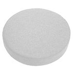 ping bu Round Chair Pads Thick 5/8/10cm Seat Cushion Pad,Dining Garden Chair Cushion Seat Pads Round Stool Cushions for Kitchen Home (30x30x5cm,White)