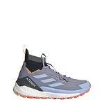 adidas Men's Terrex Free Hiker 2.0, Silver Violet/Blue Dawn/Black, 9