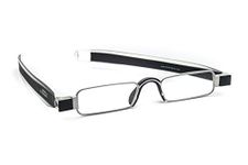 Dr.Harmann's Rectangular Reading Glasses (Black/White) (Library 1M +2.00)