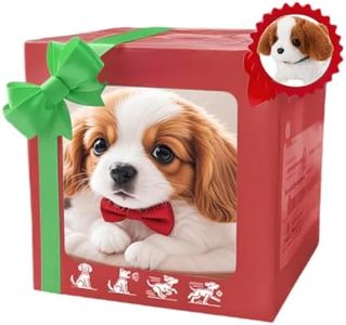 ACMONEY 2025 Upgraded Robot Dog,Realistic Robot Puppy - Interactive Robotic Pet That Sits,Barks,Walks & Runs Like a Real Dog (Style B)