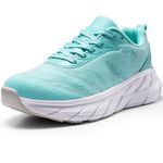 Harvest Land Women's Running Shoes Tennis Walking Sneakers Gym Non Slip Lightweight Jogging Sports Workout Fitness Shoes Green US5.5