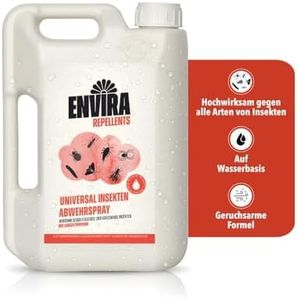 Envira Universal Insekten Abwehrspray 2 Liter - Spray mit Langzeitwirkung gegen Trauermücken, Silberfische, Lebensmittelmotten & weiteres Ungeziefer - Mittel gegen Insekten (PT19)