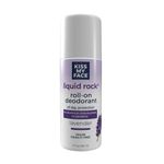 Kiss My Face Liquid Rock Deodorant Roll On, Lavender, 3 Fl Oz