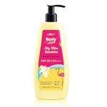 Plum BodyLovin' Lily Miss Sunshine SPF 35 PA+++ Sunscreen Body Lotion For Summers | No White Cast | Broad Spectrum UVA & UVB Protection | Aloe Juice Cools Skin by 1°| Hydrates Up to 72 Hours | Fruity Floral Fragrance - 200ml