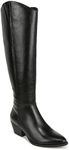 LifeStride Womens Reese Western Tall Riding Boots Black 10 M