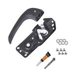 SERAIBO Left Driver Side Interior Door Handle Repair Kit Replace for 2007-2014 Chevy Silverado 2500/3500 Suburban Avalanche Tahoe Cadillac Escalade GMC Sierra Yukon Replaces OE 20833606 20871488 80374