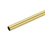 sourcing map Brass Tube, 10mm OD 0.5mm Wall Thickness 250mm Length Round Pipe Tubing for Industry, DIY Projects