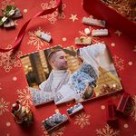 Custom Building Brick Photo Personalized Picture Building Block DIY Puzzle Christmas Wedding Gifts for Family Aldults and Kids