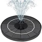 Mademax Upgraded Solar Fountain wit