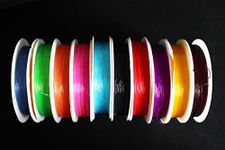 Tigofly 10 pcs 0.6mm Fly Tying Rib 
