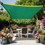Utkarsh Green Shade Net – 75% UV Protection | Multipurpose Agro Net for Terrace, Garden, Greenhouse & Balcony | Protection from Sun | Indoor & Outdoor Use | Size - 10 ft x 20 ft