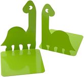 Artkingdome Cute Dinosaur Bookends for Room Ends Books Holder Racks Stand Desk School Liberary Bookends Decorative 1Pair Green