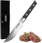 Kitory Utility Kitchen Knife, Half Serratted Knife, 2024 Gifts For Women and Men