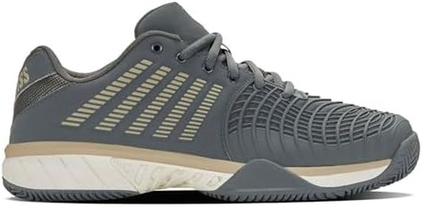 K-Swiss Herren Express Light 3 Clay Tennis Shoe, Turbulence/Egret/Pale Khaki, 43 EU