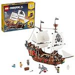 LEGO Creator 3in1 Pirate Ship 31109 Building Toy Set for Kids, Boys, and Girls Ages 9+ (1,264 Pieces)