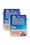 Ziploc Endurables Medium Pouch, 2 Cups, Reusable Silicone Bags and Food Storage Meal Prep Containers for Freezer, Oven, and Microwave, Dishwasher Safe, 2 Pack