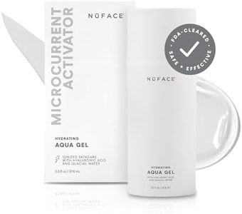 NuFACE Aqua Gel Activator - Microcurrent Conductive Gel & Activator Powered by IonPlex & Hyaluronic Acid to Enhance Results of NuFACE Microcurrent Facial Device - Improves Skin Radiance (3.3 oz)