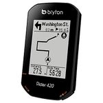 Bryton Unisex Bryton Rider 420h Gps Cycle Bundle Cycling Computer, Black, 83.9x49.9x16.9 UK