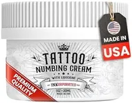 INKorporated Painless Tattoo Numbing Cream - Extra Strength Numbing Cream For Tattoos, Waxing, Microblading - Topical Anesthetic Cream That Works Fast, Long-Lasting - 1 oz (30 mL)