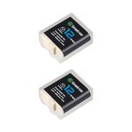 Smatree 1800mAh Li-ion Replacement Battery 2-Pack Compatible for GoPro Hero 12, GoPro Hero 11, GoPro Hero 10 and GoPro Hero 9