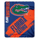 Northwest NCAA Florida Gators Unisex-Adult Fleece Throw Blanket, 50" x 60", Painted