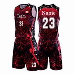 Custom Basketball Jerseys for Men/Women/Boy/Girls Team with Name Number Team Logo Basketball Shirts Set