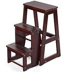 Giantex Folding Step Stool, 3 Tier 