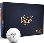 Vice Pro Plus Golf Balls White, One