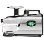 Tribest Greenstar Elite GSE-5050 Jumbo Twin Gear Cold Press Juice Extractor, Chrome