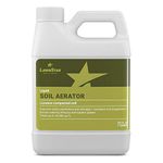 Lawn Star LawnStar Liquid Soil Aerator (32 OZ) - Loosens & Conditions Compacted Soil - Alternative to Core and Mechanical Aeration - Improves Water Penetration & Drainage + Soil Oxygenation - American