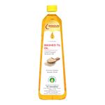 Shagun Cold Pressed Sesame Oil | 100% Pure Gingelly oil | Washed Til Oil 1 Litre (1000 ml)