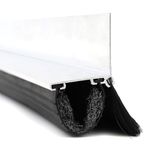 Xcluder X2 Animal Proof Garage Door Seal Kit 12 Ft. x 2In. x 2In. Animal Control Retainer Black